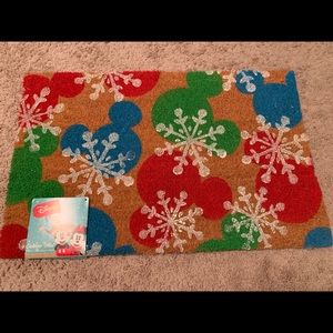 Cute Disney Mickey Christmas Door Mat